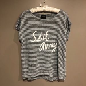 🎀 W5 nautical graphic tee